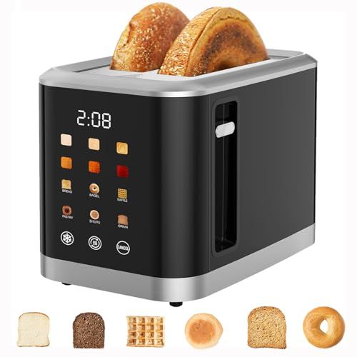 2-Slice Toaster with 1.5 inch Wide